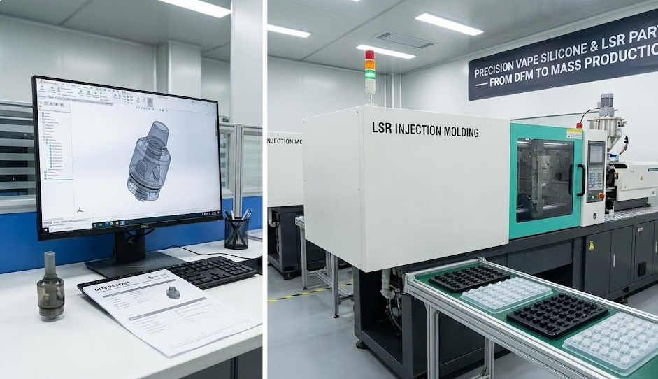 Vape Silicone Manufacturing Engineering