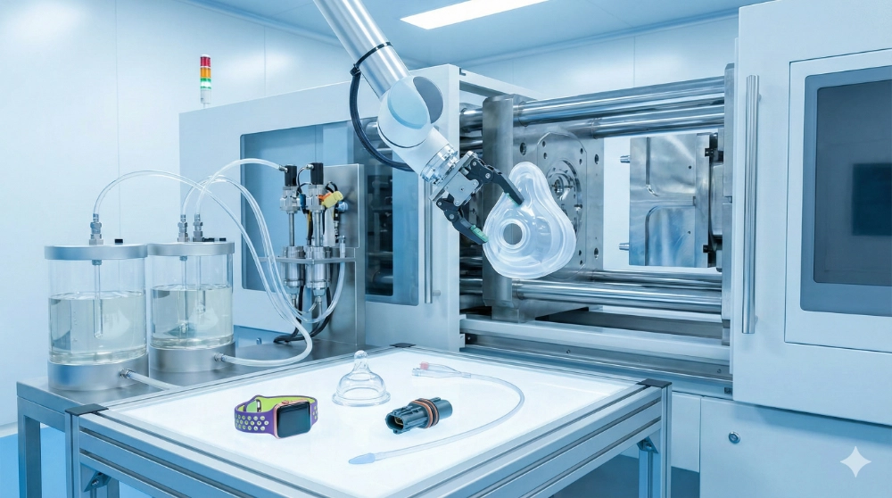 How to Process Liquid Silicone Rubber (LSR)？