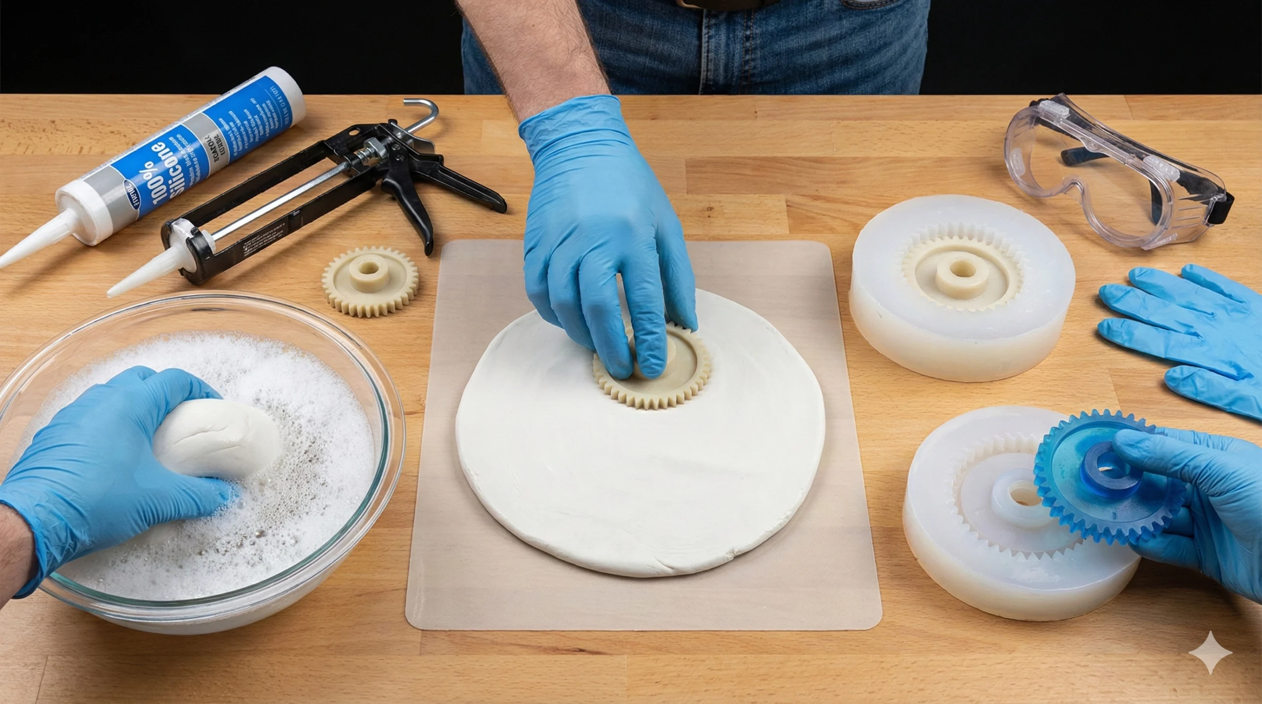 How to Make Molds Out of Silicone Sealant