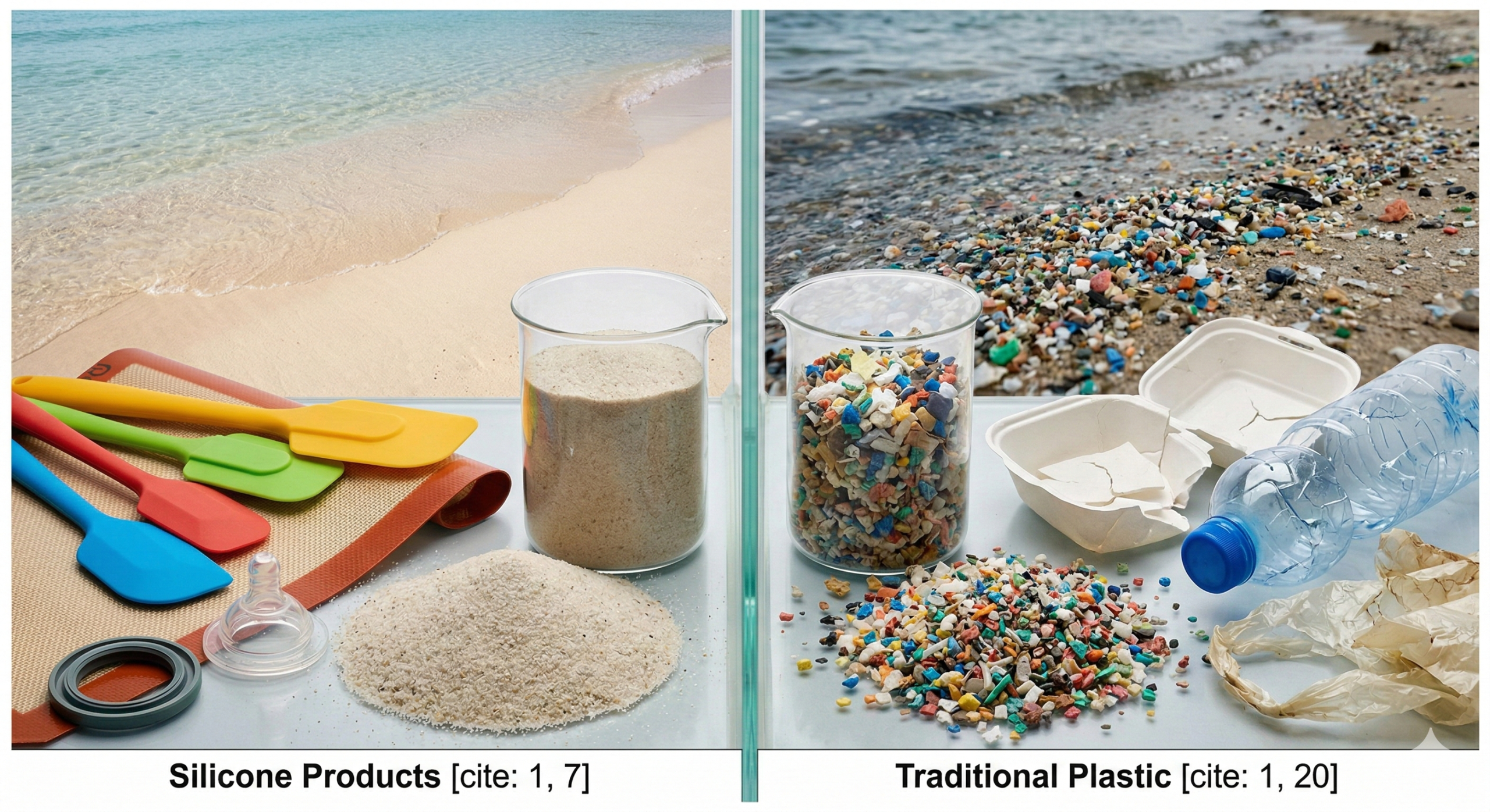 How to Choose Alternatives to Avoid Microplastics from Silicone?
