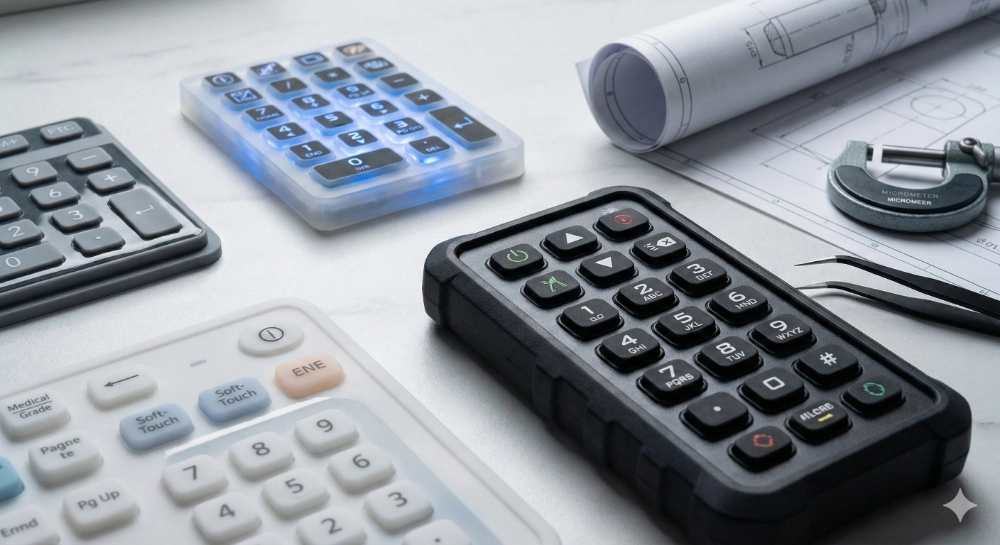 How to Design Custom Silicone Keypads for Industrial Use