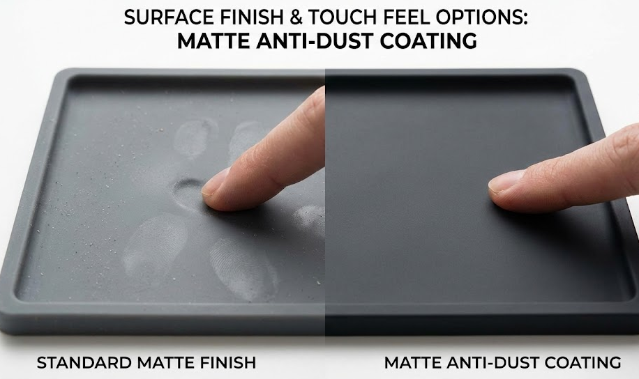Matte Anti-Dust Finish