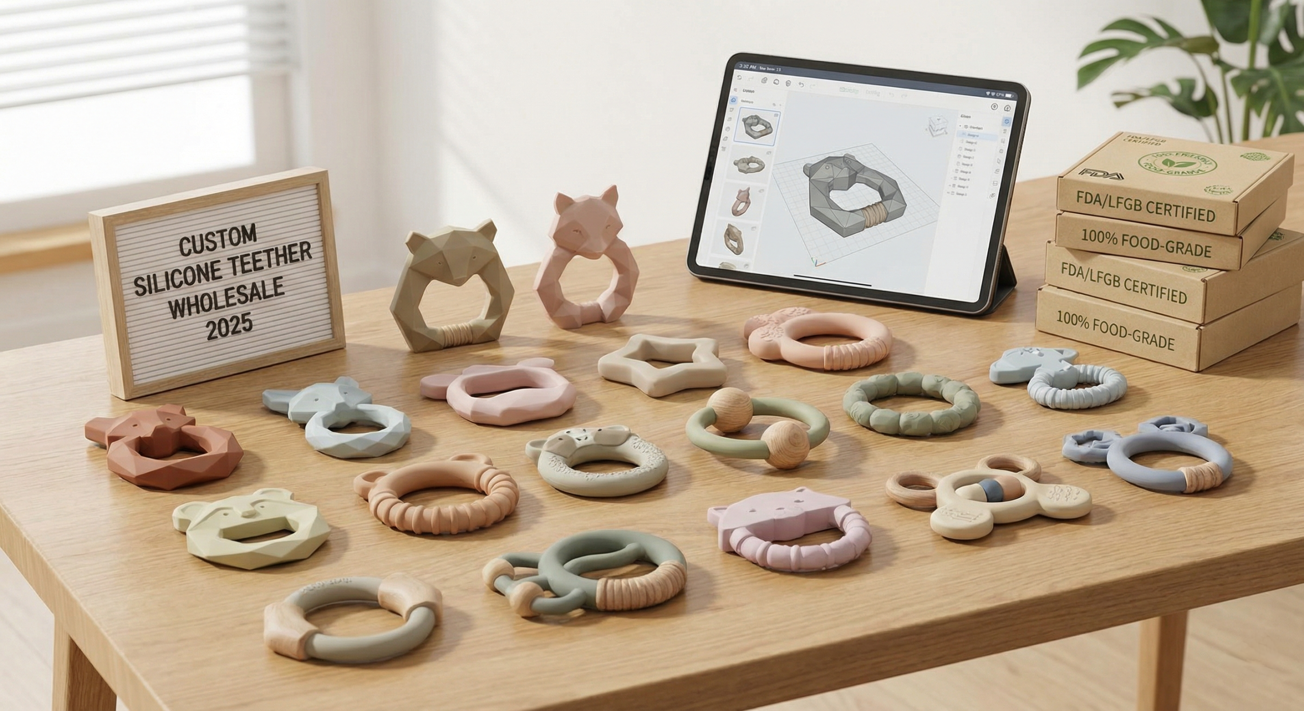 How to Ensure Safety in Custom Silicone Teether Wholesale？