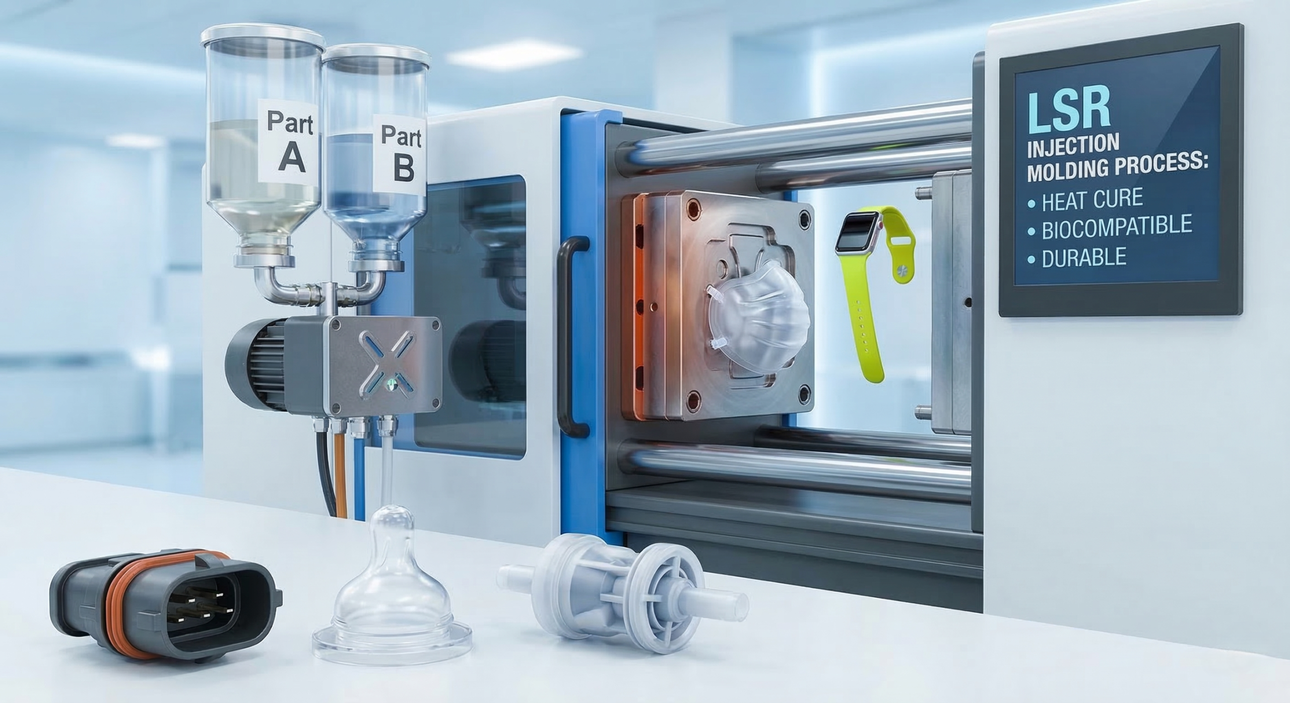 How to Design Better Parts for Custom LSR Injection Molding？