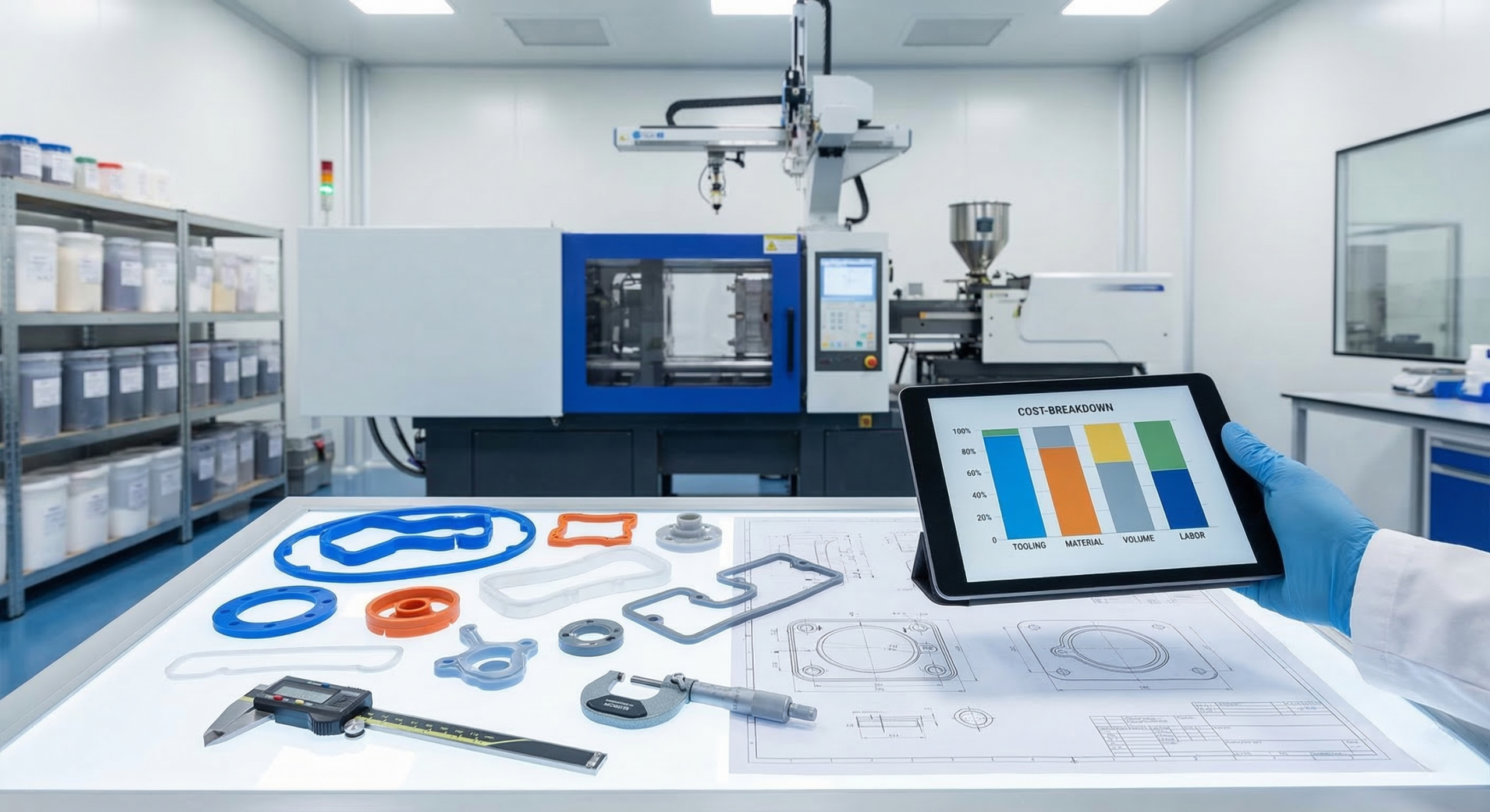 How to Calculate Custom Silicone Molding for Gaskets Cost?