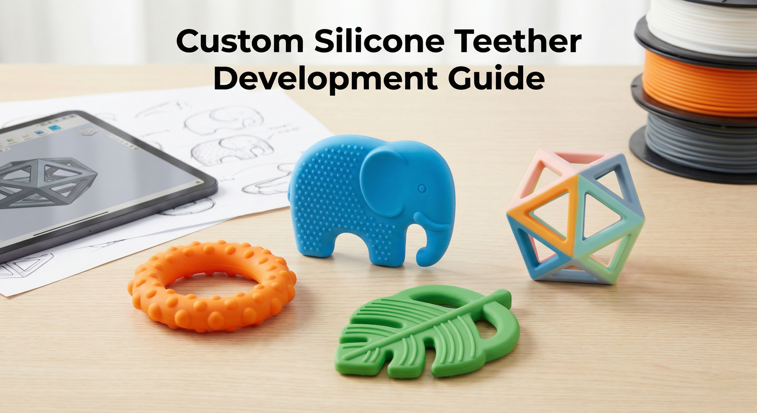 How to Design a Safe and Profitable Custom Silicone Teether
