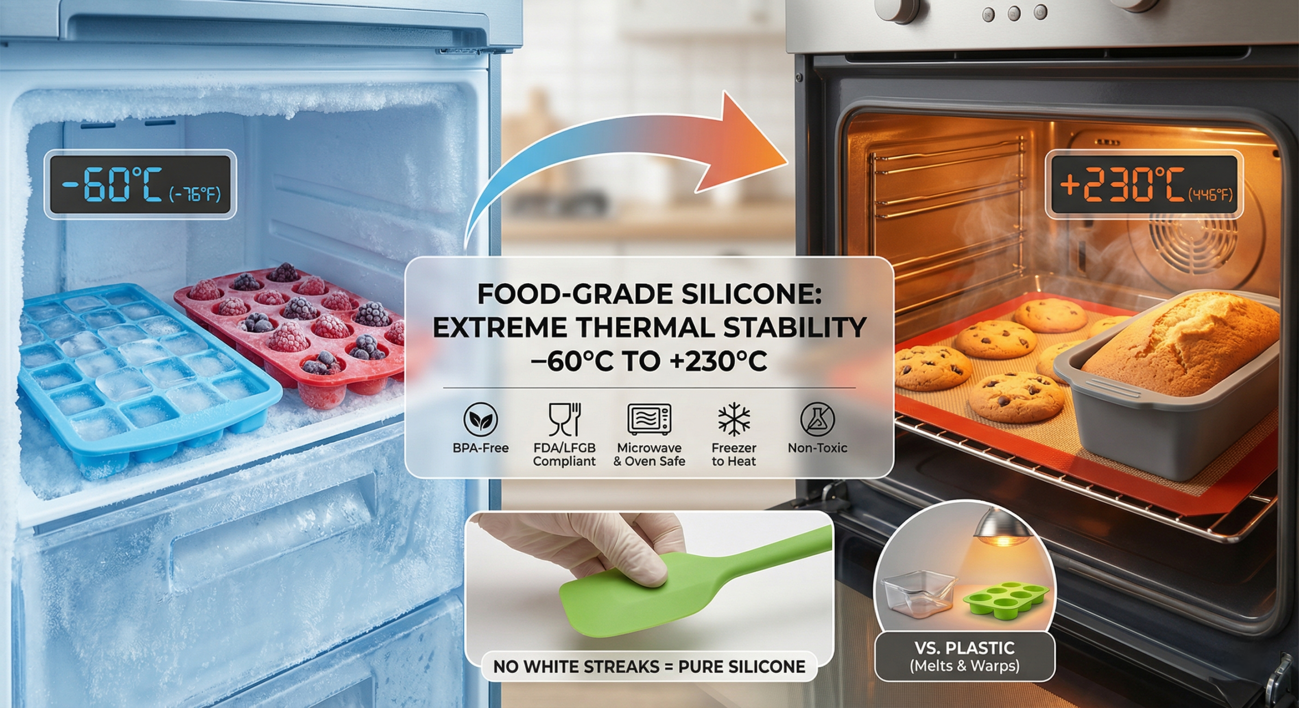 How to Test Food-Grade Silicone Heat Resistance and Quality？