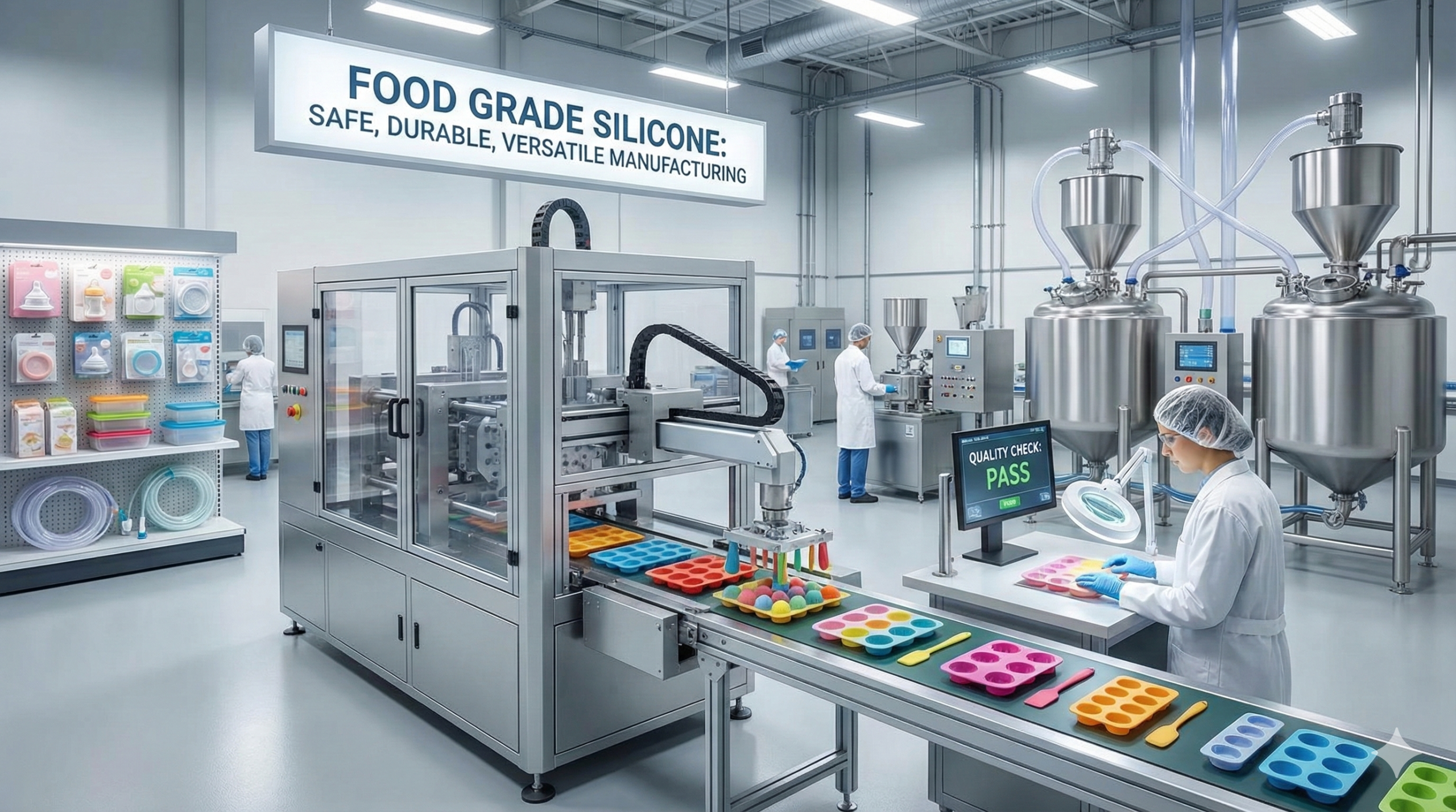How to Verify Premium Food Grade Silicone for Safe Manufacturing？