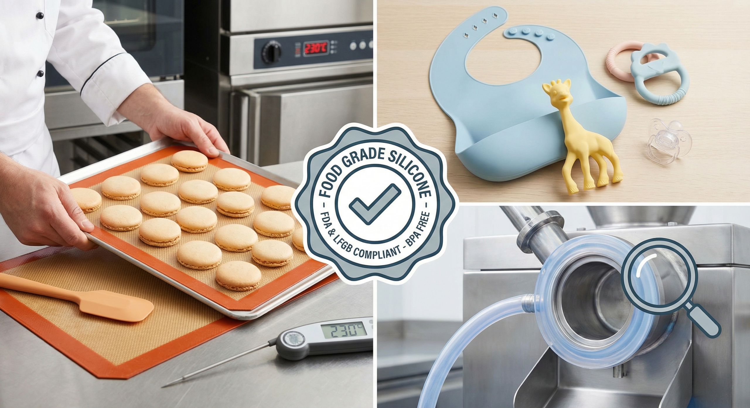 How to Source Quality Food Grade Silicone for Manufacturing?