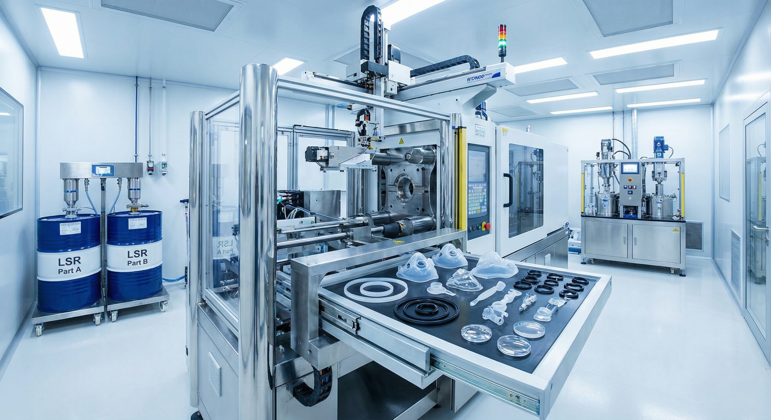 How to Scale Volume with Automated LSR Injection Molding？