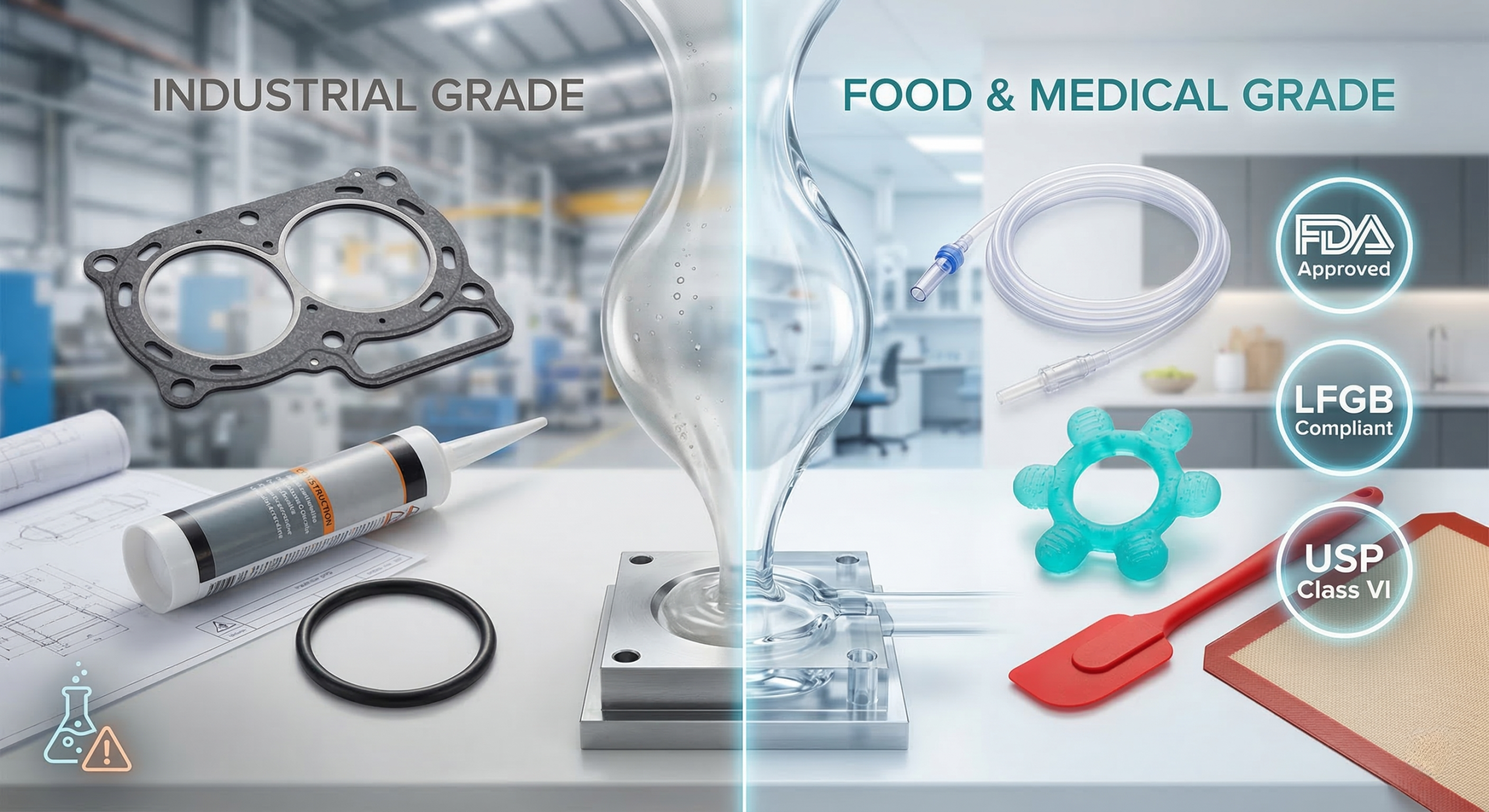 How to Ensure Your Food Grade Silicone is FDA Compliant ？