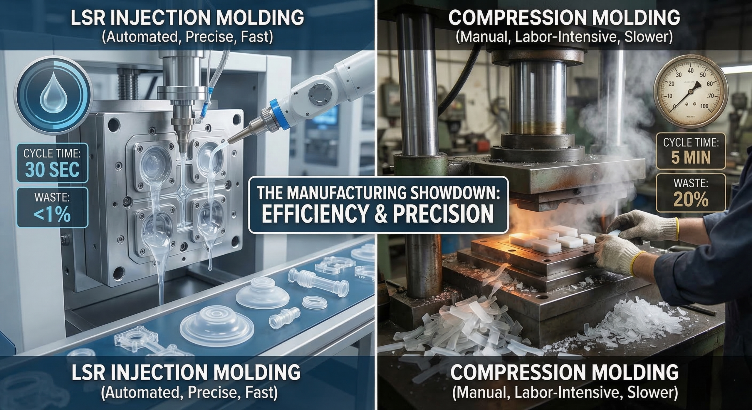 How to Scale High-Volume Production with Liquid Silicone Rubber？