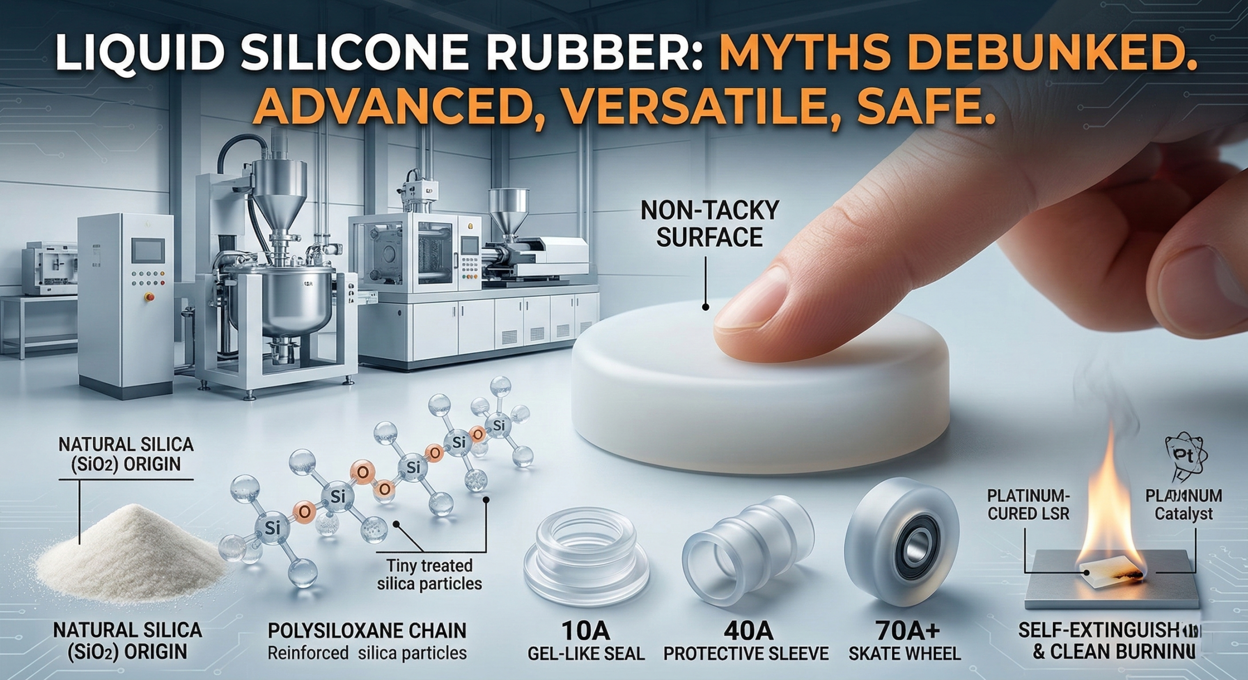 How to Choose the Right Durometer for Liquid Silicone Rubber?