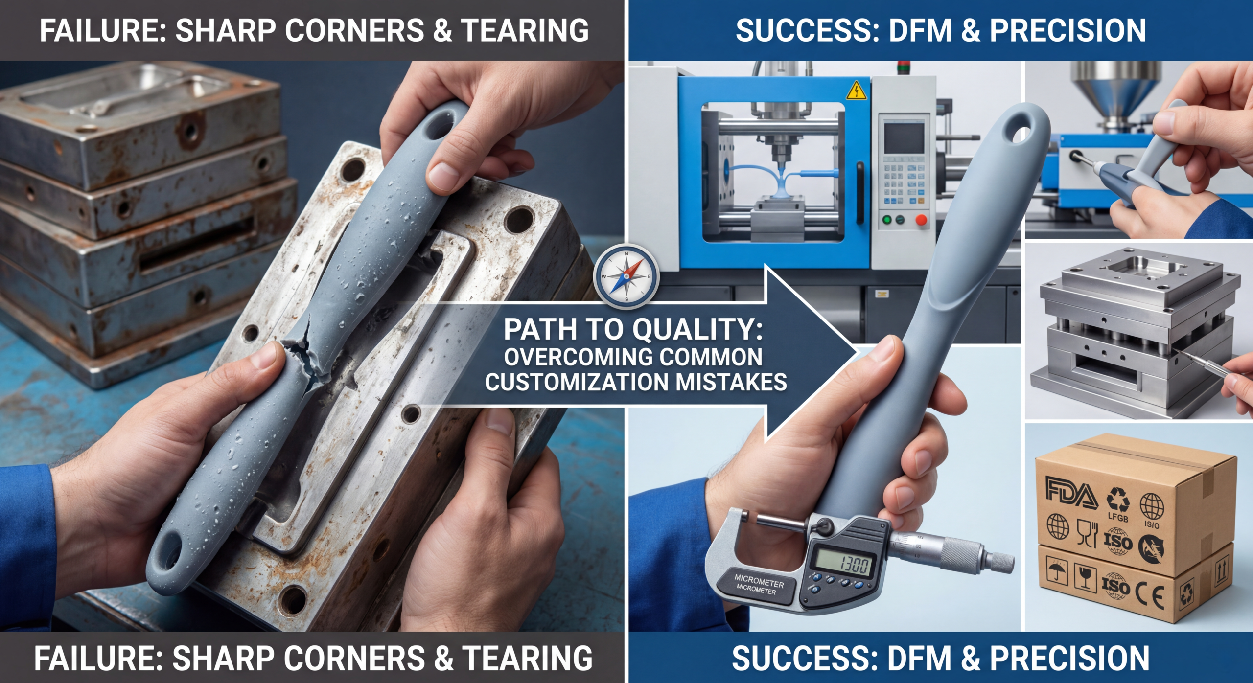 How to Avoid Common Mistakes When Customizing Silicone Products？