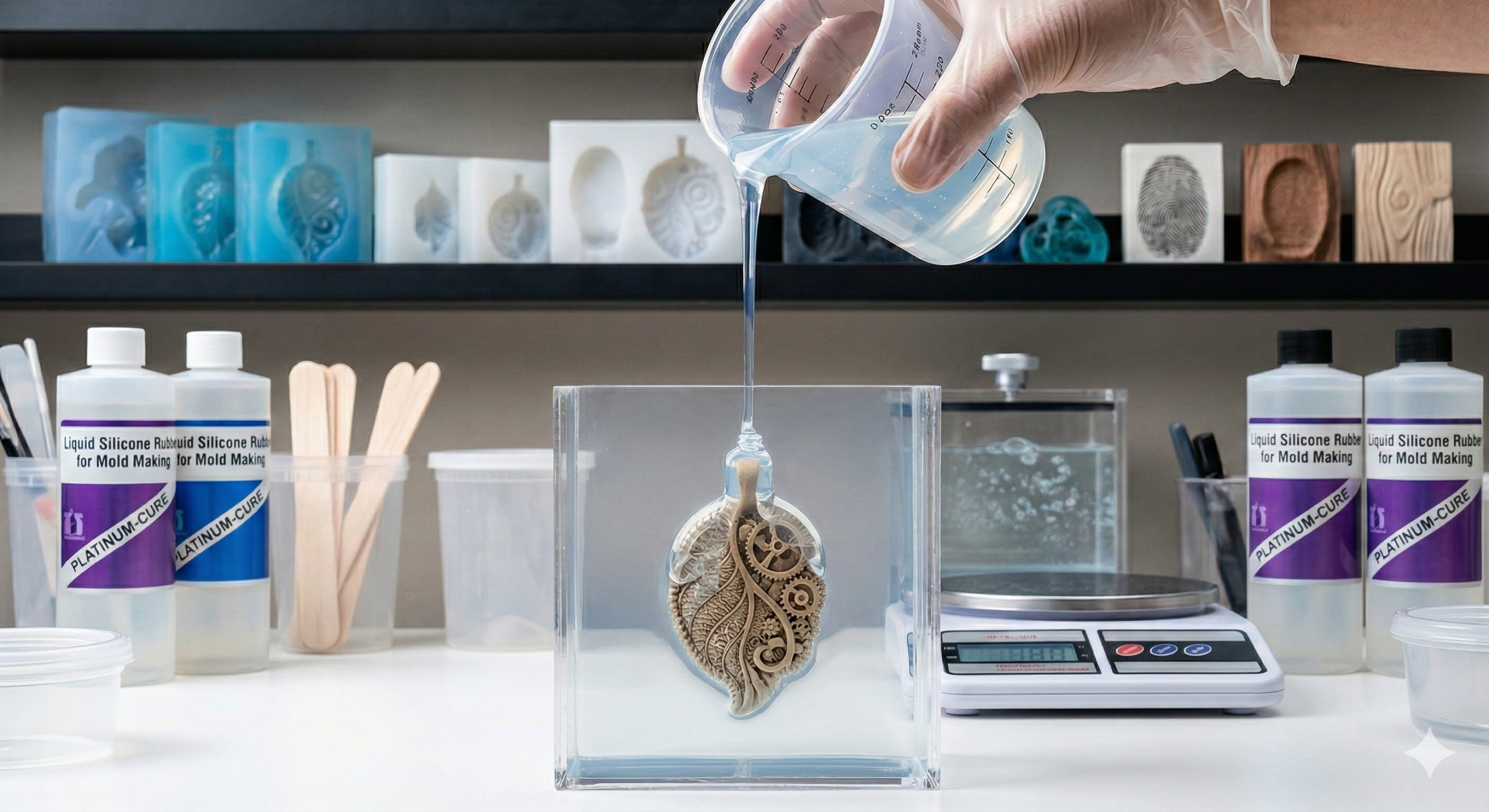 How to Mix Liquid Silicone Rubber for Mold Making Correctly ?