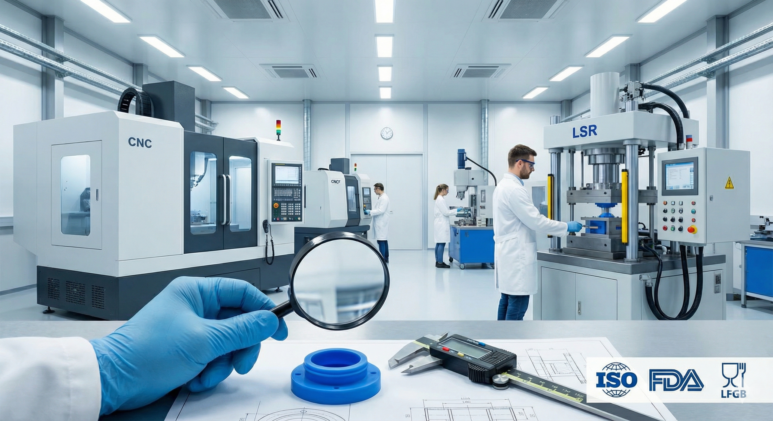 How to Evaluate a Custom Silicone Manufacturer for B2B?