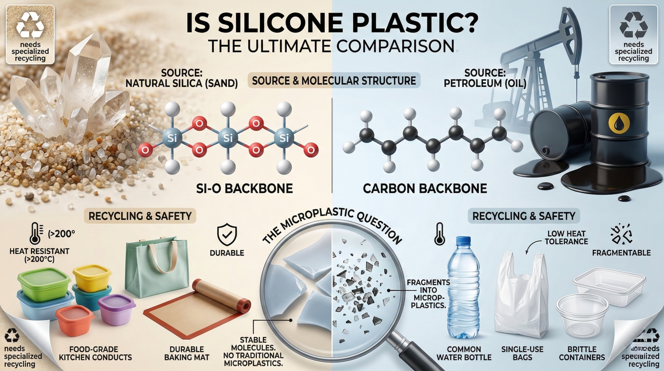 How to Verify Does Silicone Have Microplastics for B2B Sourcing?