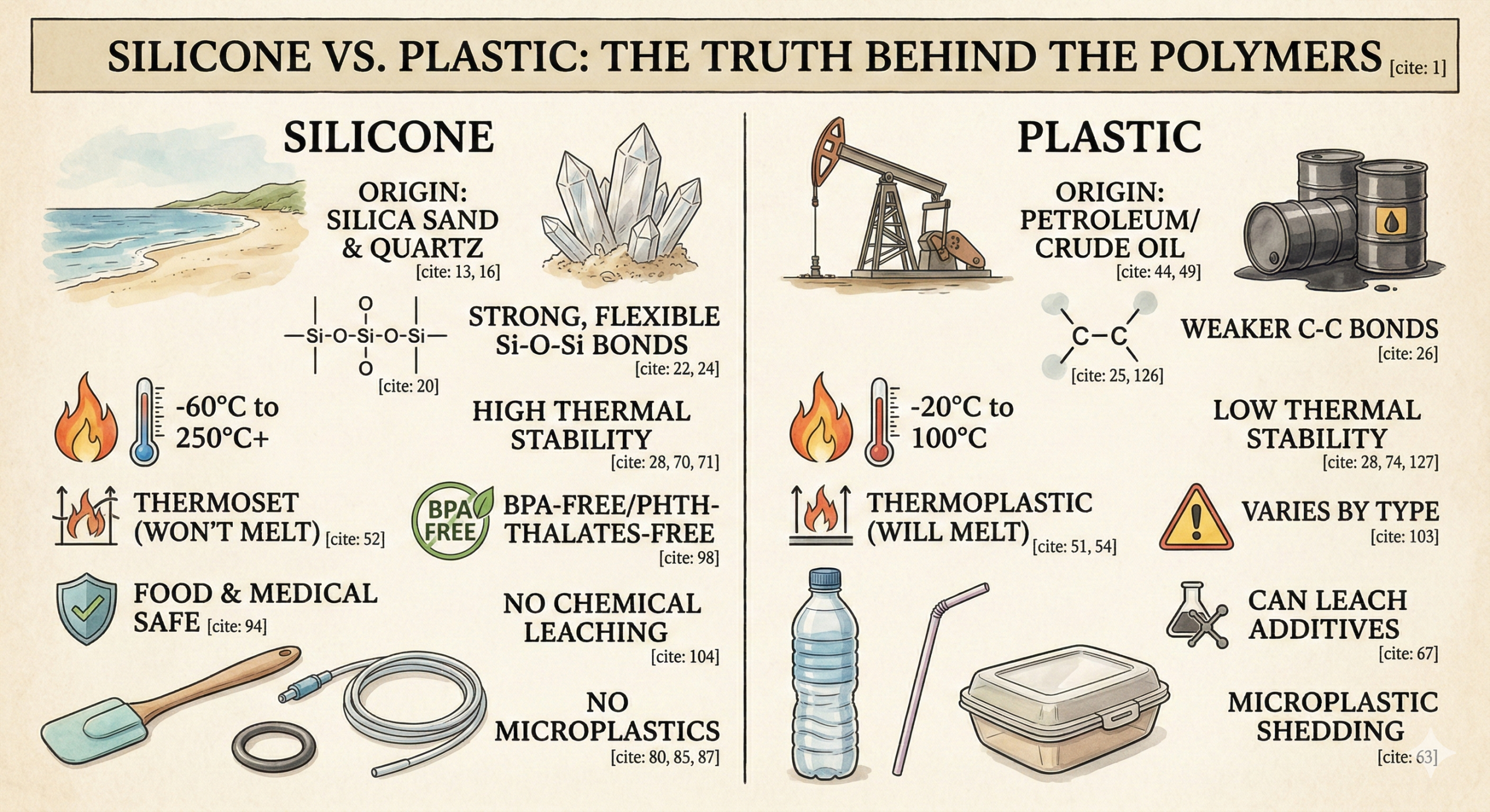 How to Ensure Food & Medical Safety: What is Silicone Made Of?
