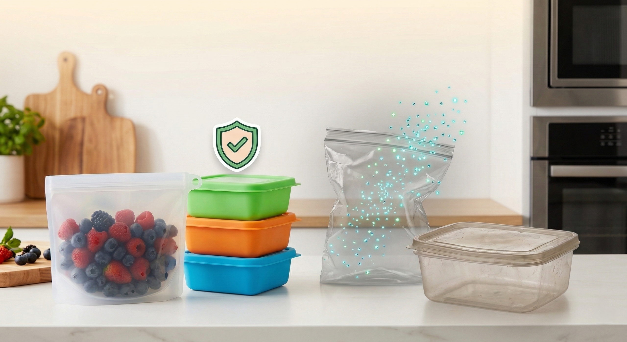 How to Store Food Safely: Does Silicone Have Microplastics?