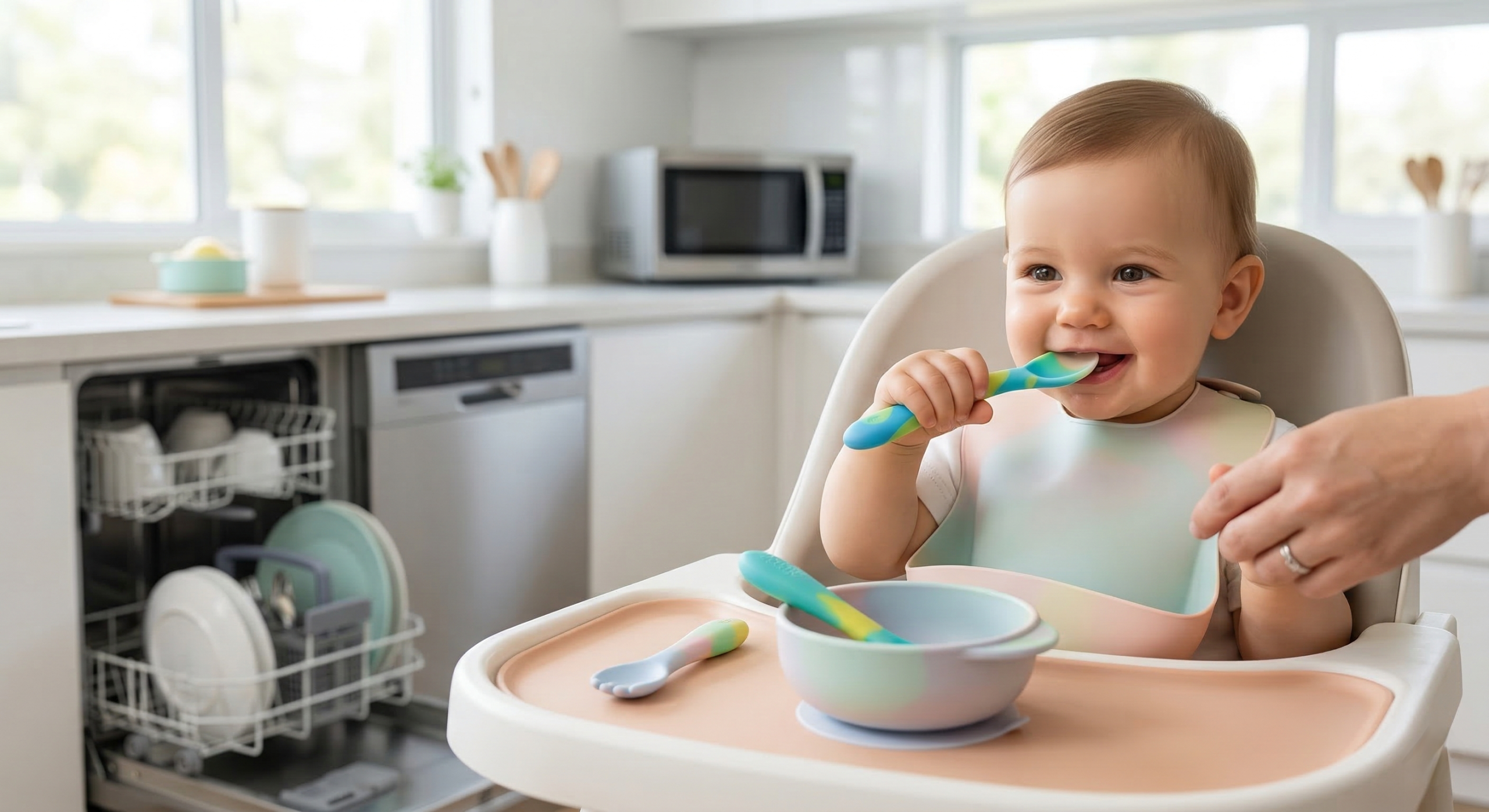 How to Choose the Safest Silicone Baby Utensils for Infants？