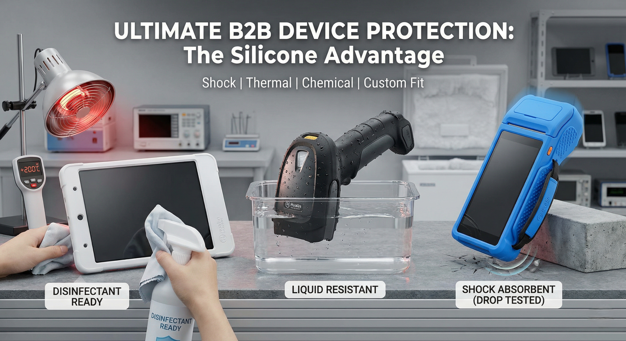 How to Choose the Right Silicone Protective Case for B2B Electronics？