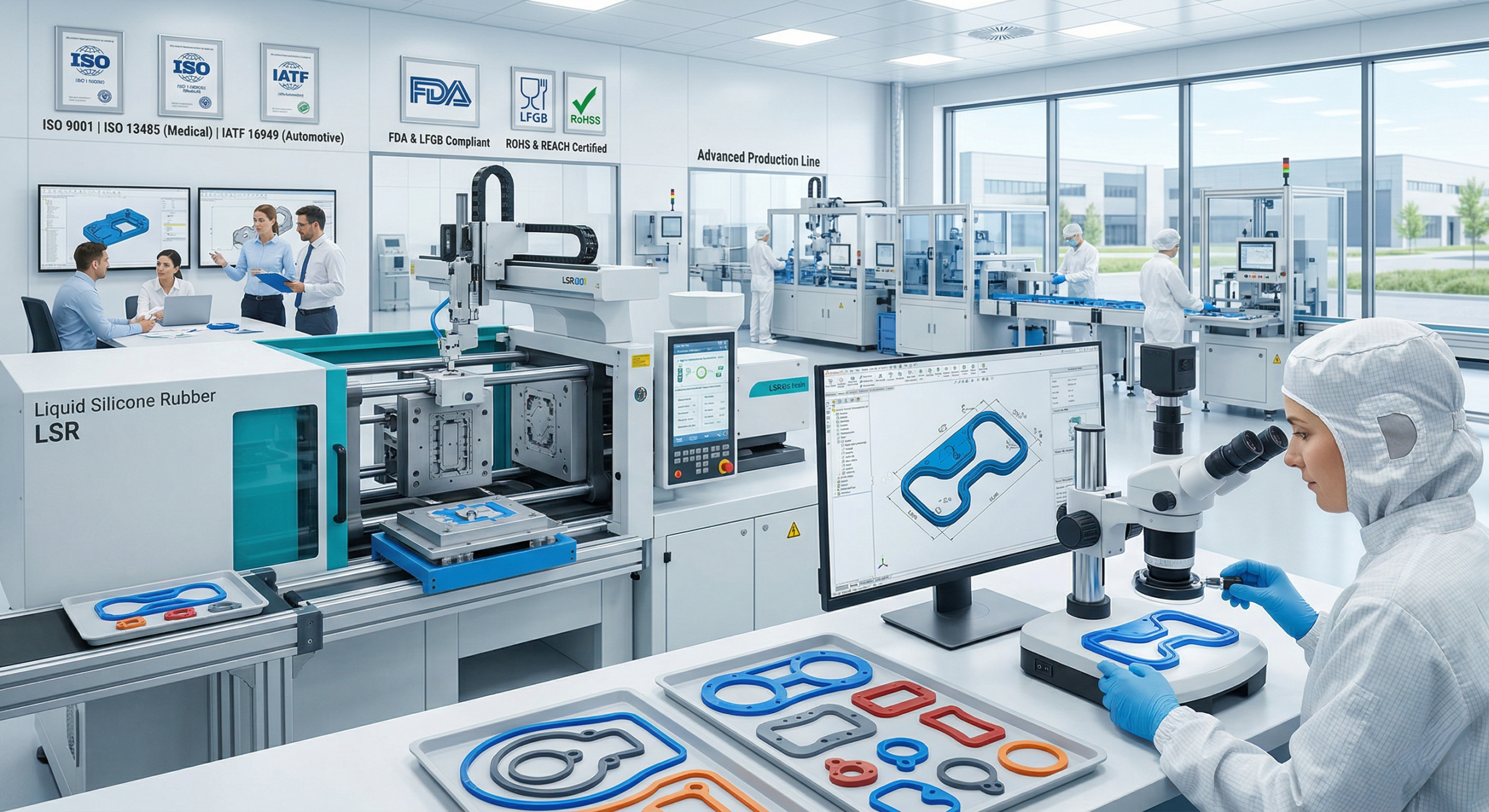 How to Find a Reliable Silicone Gasket Manufacturer to Avoid Leaks？