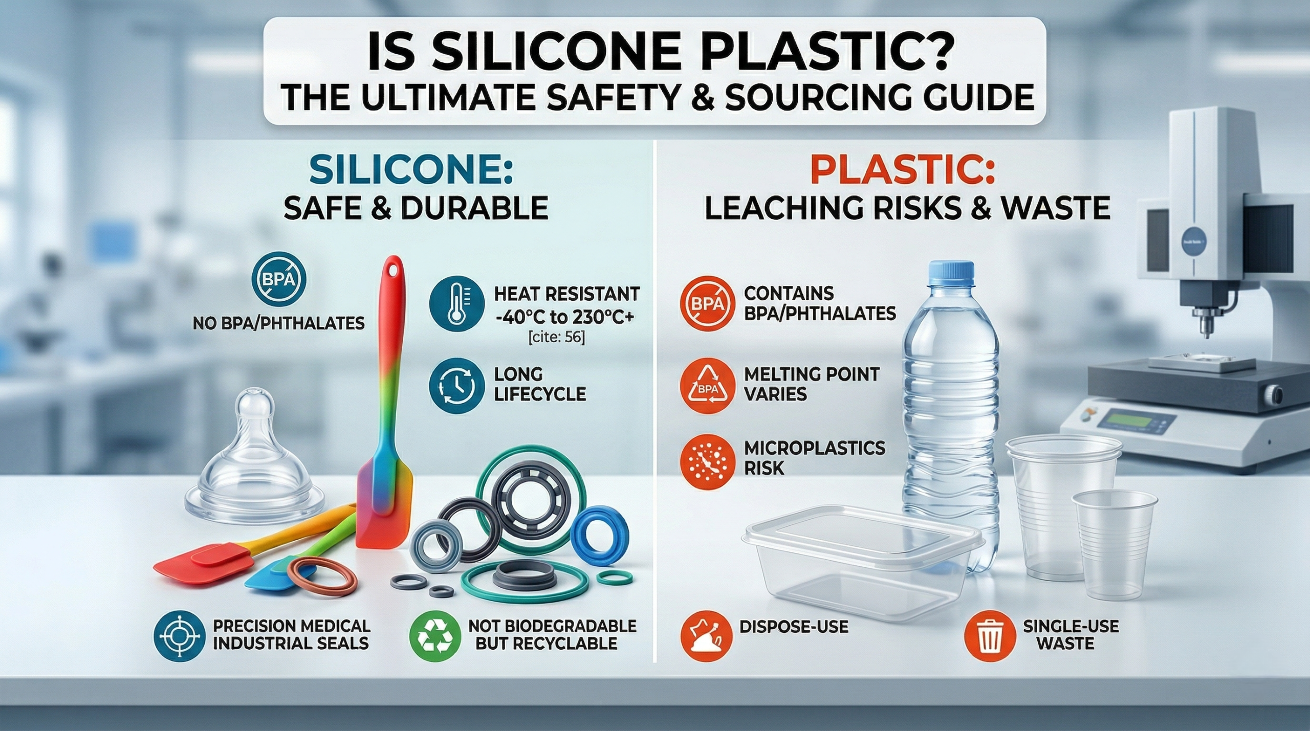 How to Choose: Silicone vs Plastic for New Products ？