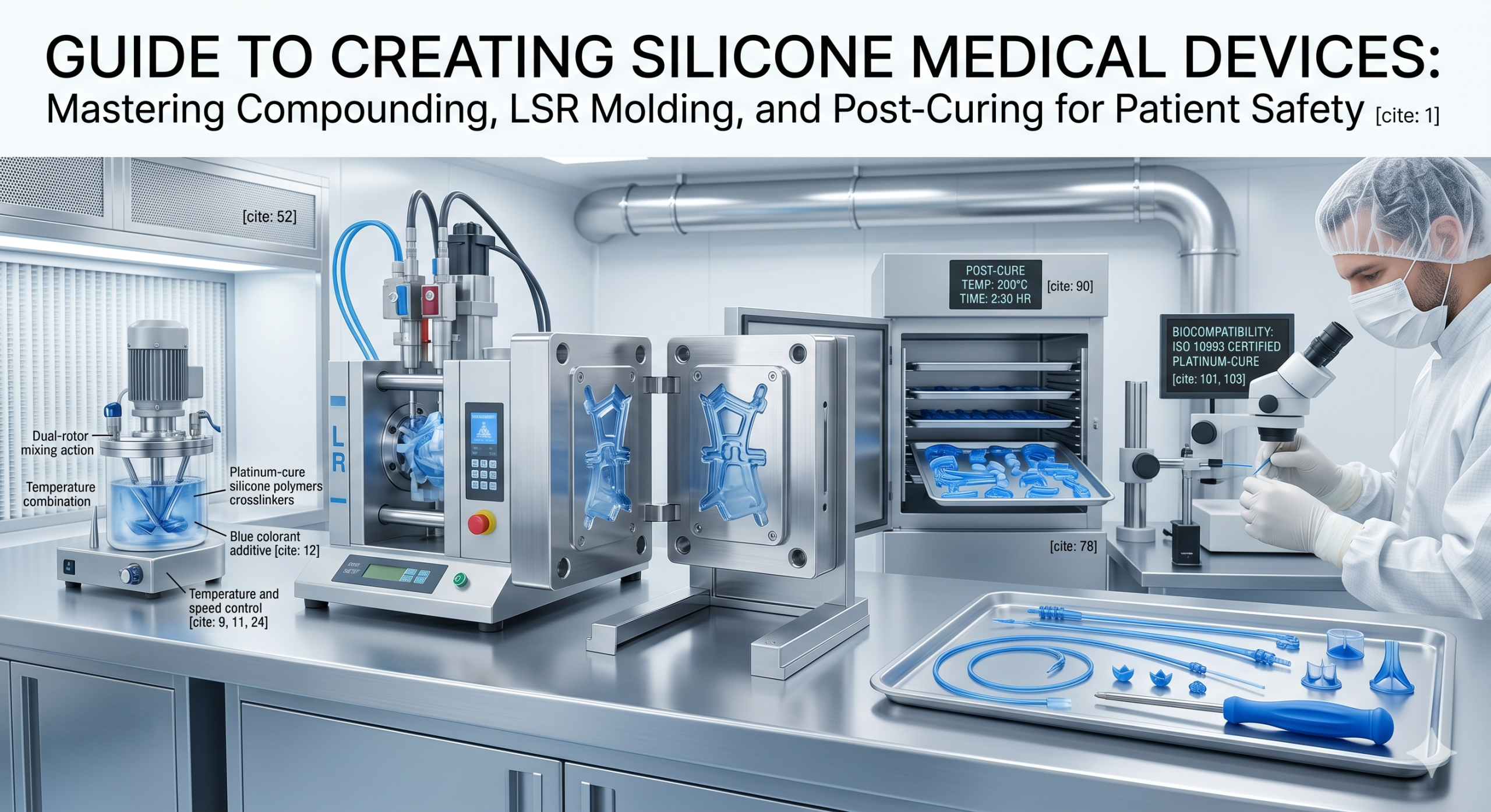 How to Master Medical Silicone Manufacturing for Devices？