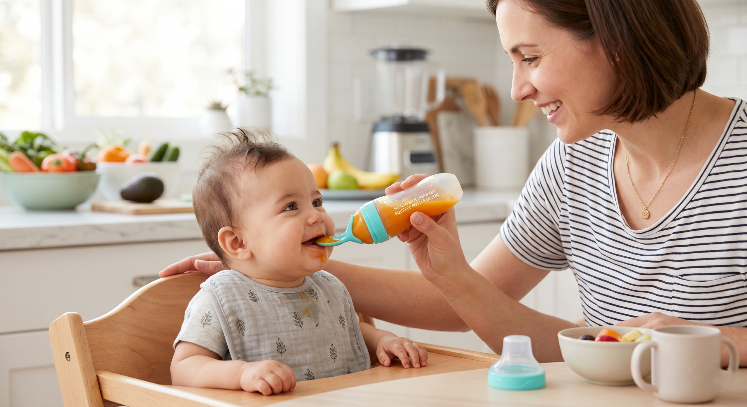 How to Clean and Sterilize Your Silicone Squeeze Bottle Spoon?