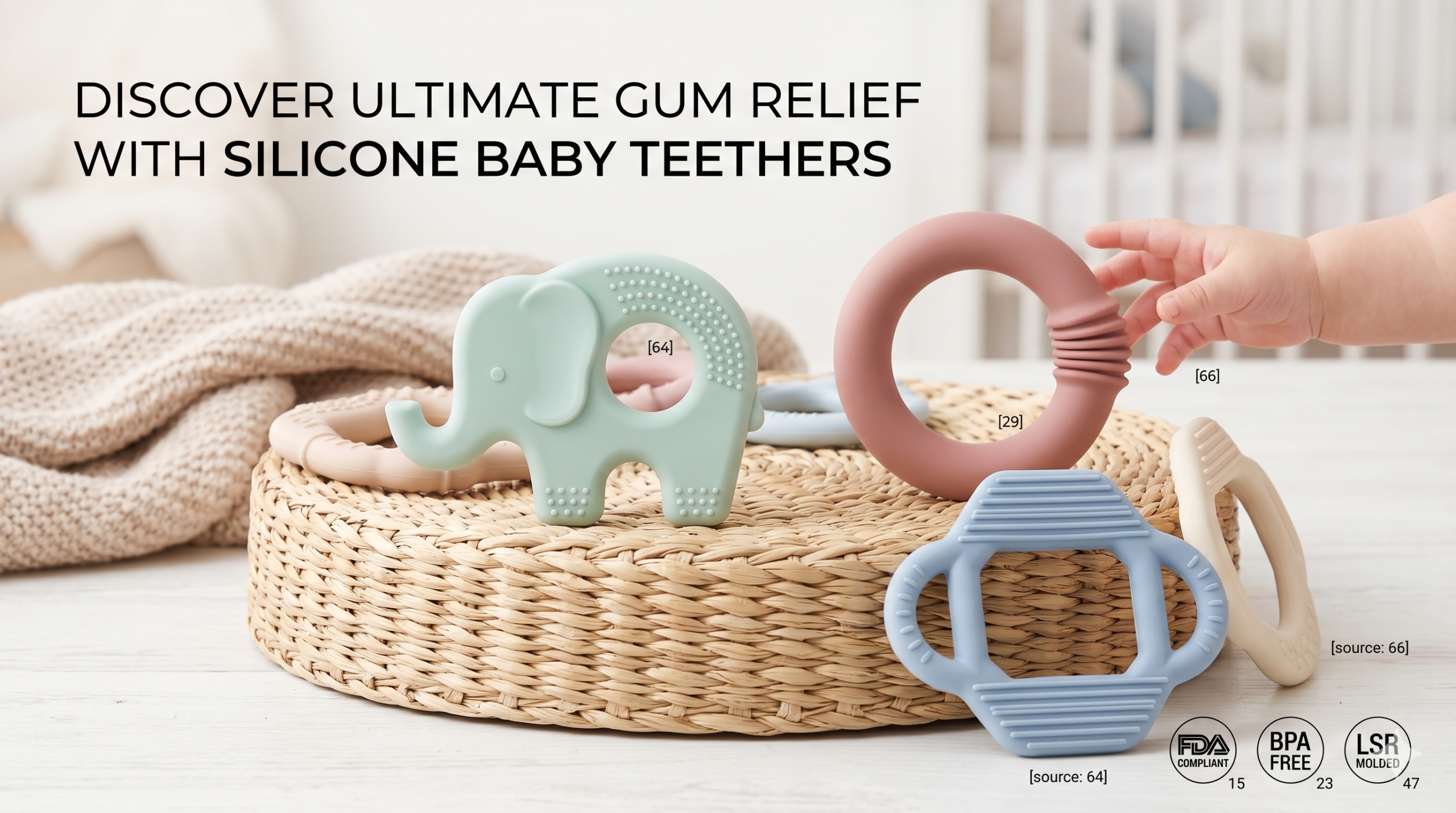 How to Safely Clean and Sterilize Silicone Baby Teethers？