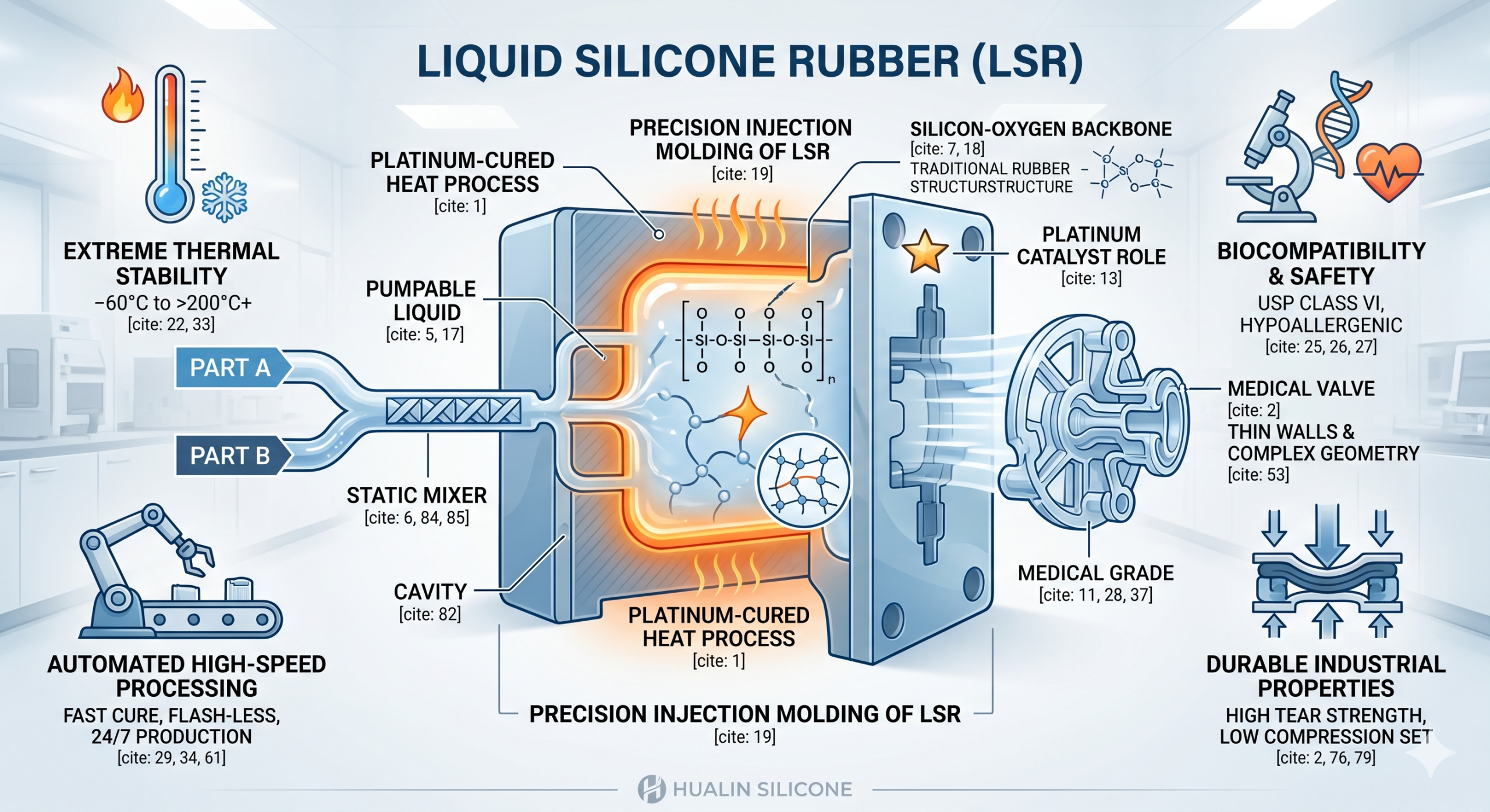 How to Maintain and Sterilize Liquid Silicone Rubber Products Safely？