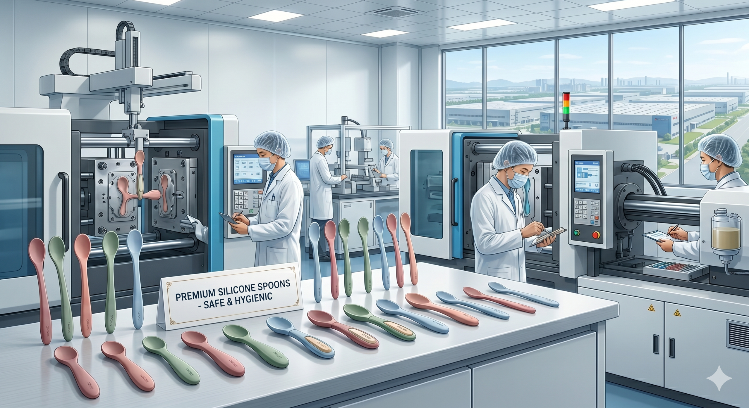 How to Find Reliable Silicone Spoons Manufacturers in China？