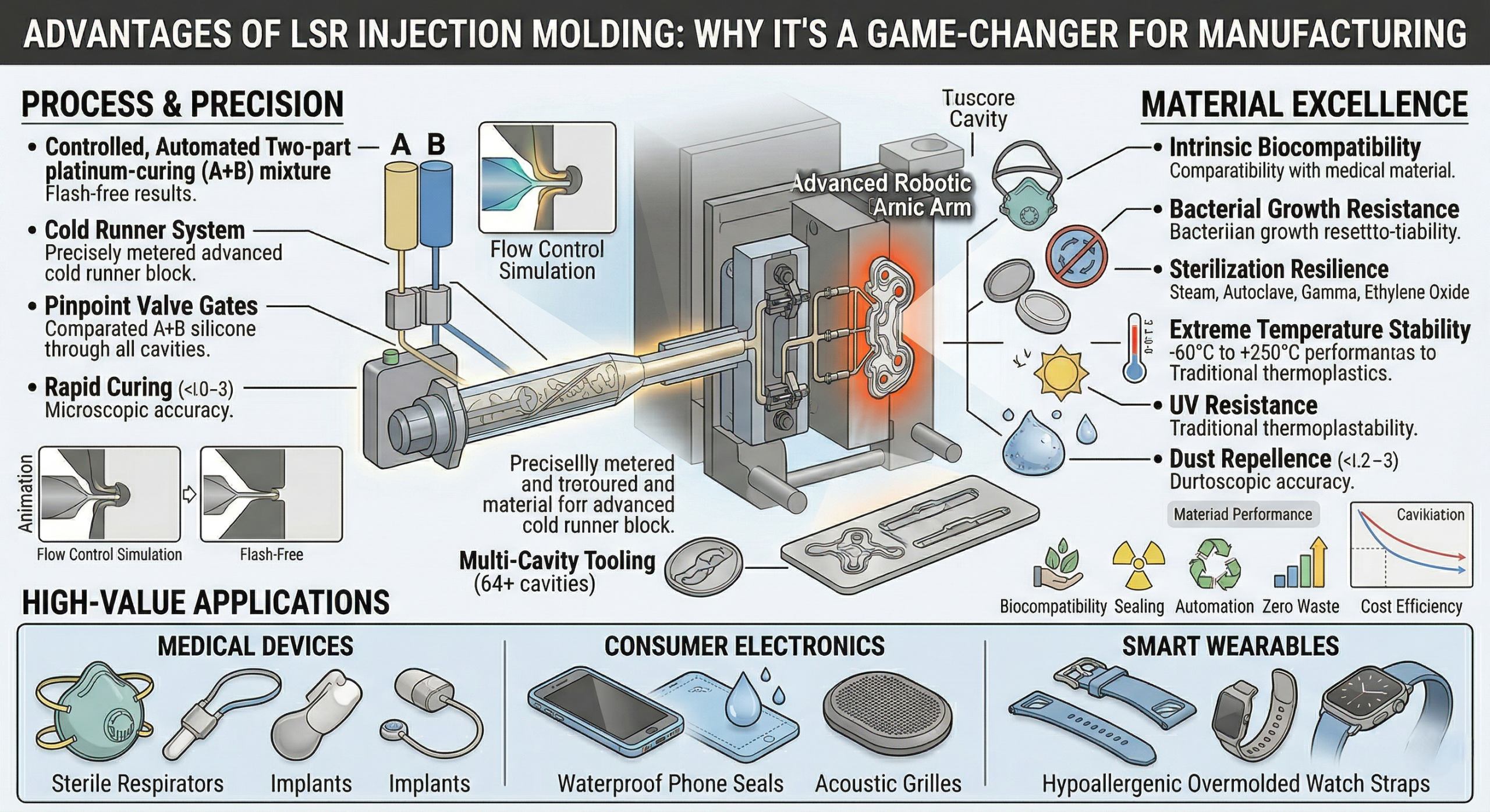 How to Choose the Right LSR Injection Molding Partner？