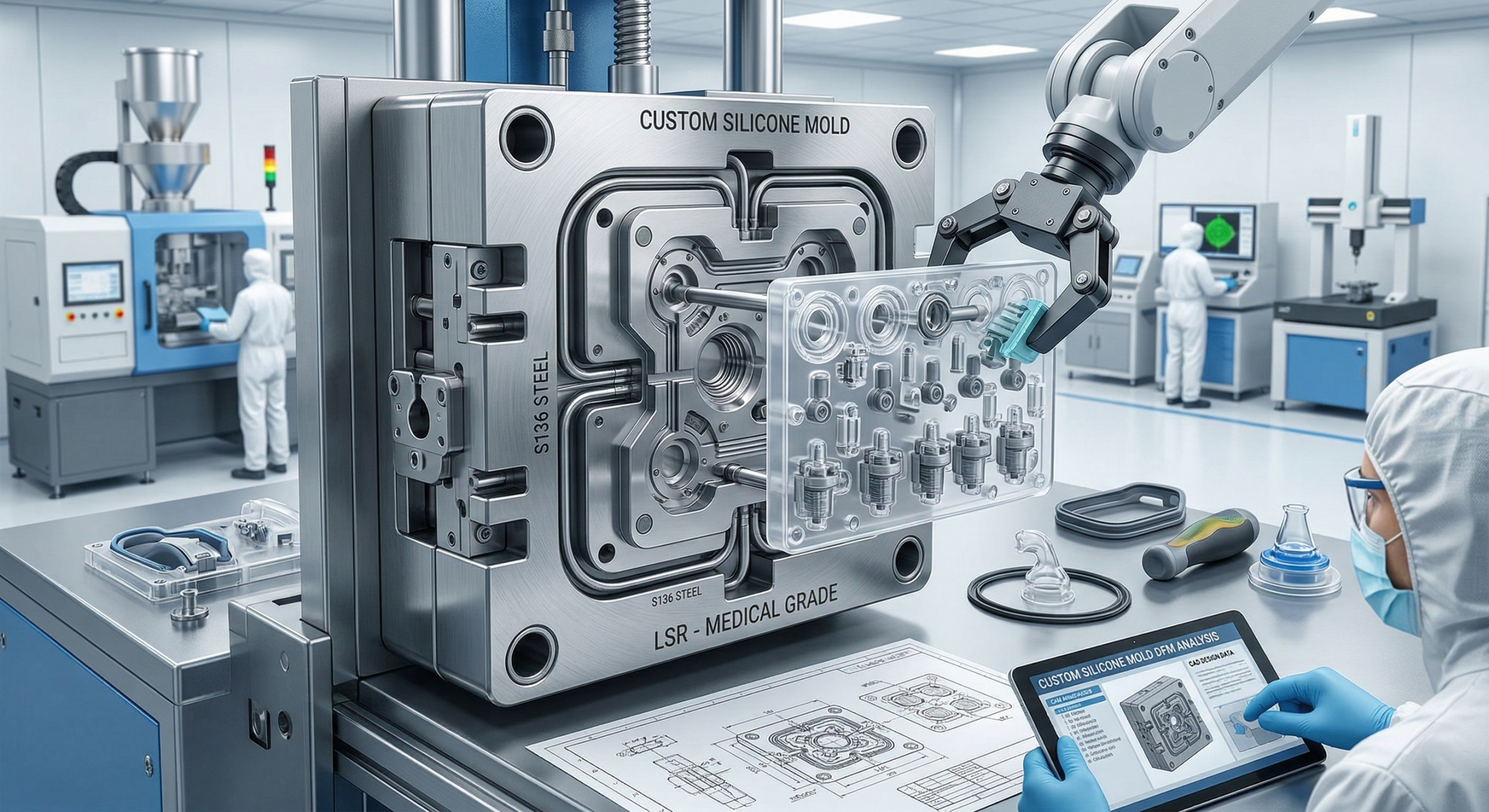 How to Design the Perfect Custom Silicone Mold in 5 Steps？