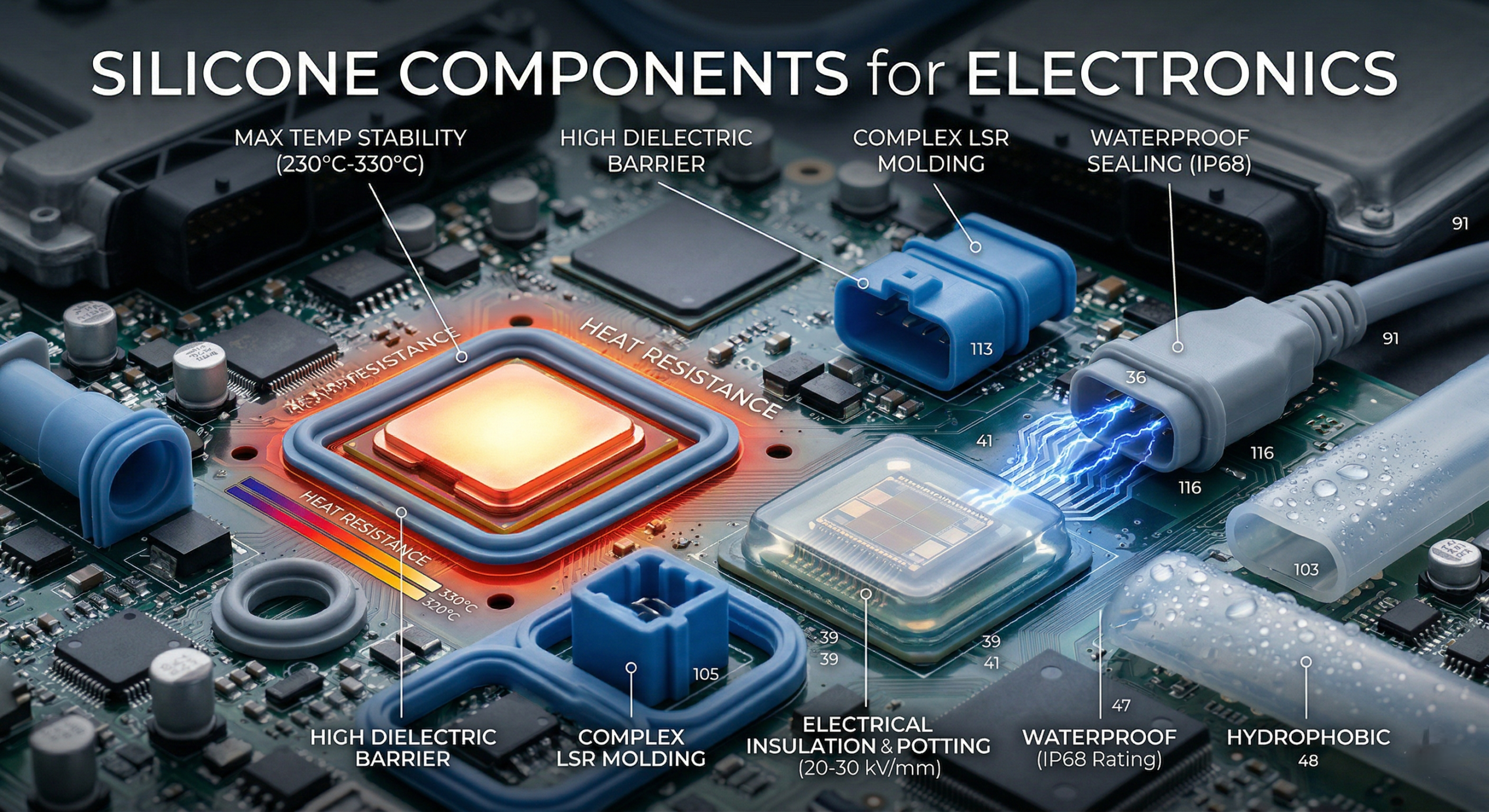 How to Choose the Best Silicone Components for Electronics？