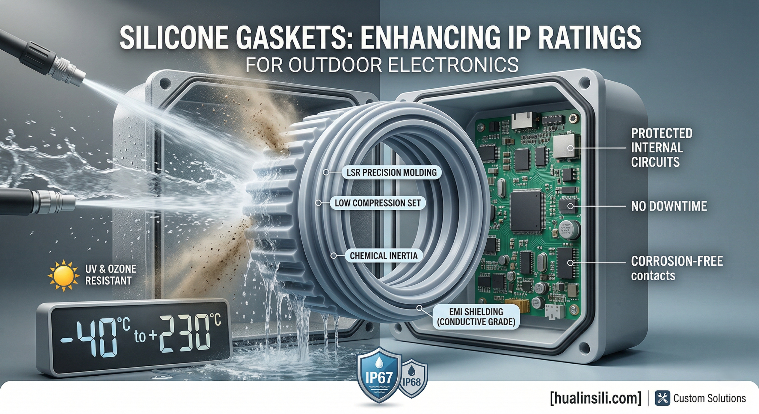 How to Prevent Ingress with Reliable Silicone Gaskets？