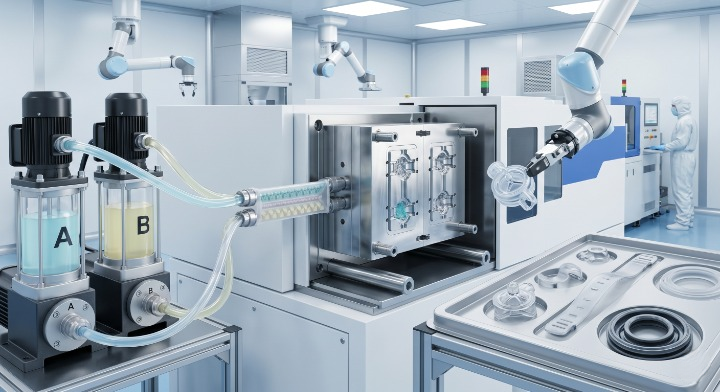 How to Scale Production with LSR Silicone Molded Components?