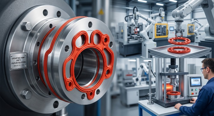 How to Choose the Best High Temperature Silicone Gaskets for Industrial Uses？