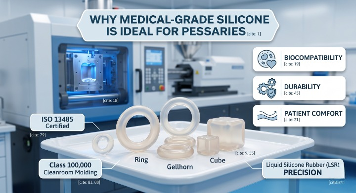 How to Choose Medical-Grade Silicone for Pessary Devices？