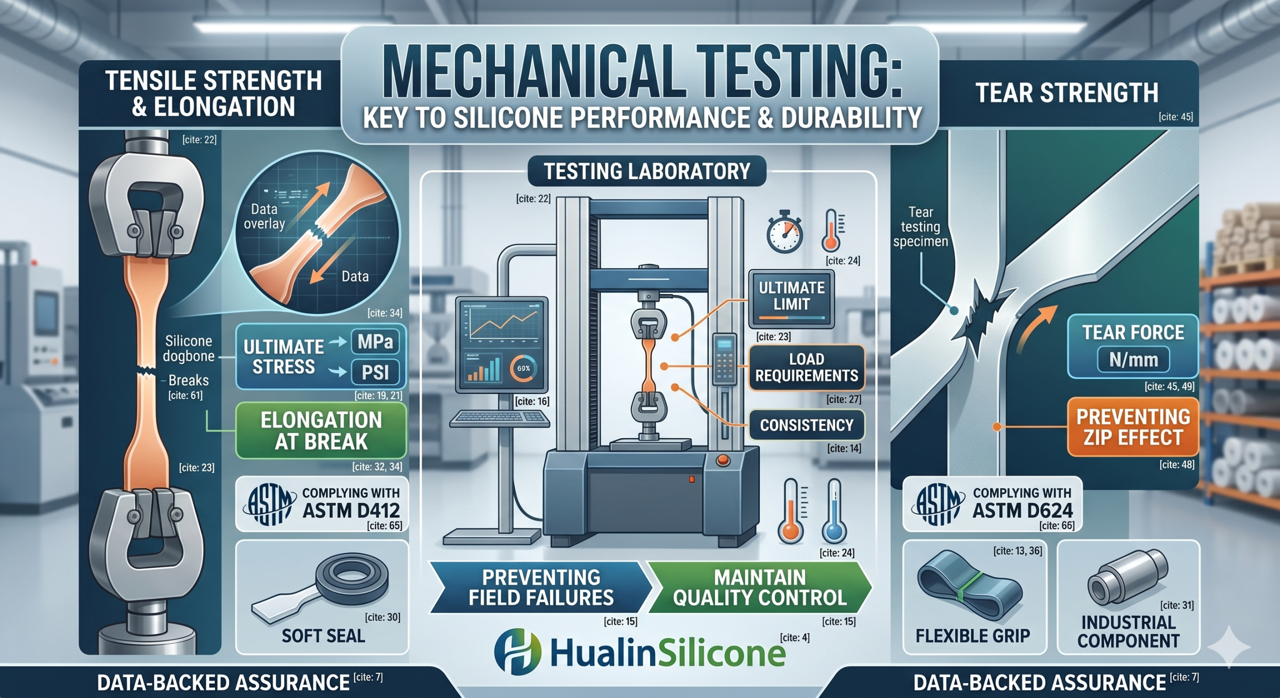 How to Prevent Part Failure with Silicone Mechanical Testing？