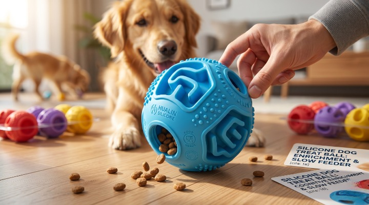 How to Choose the Best Silicone Dog Treat Ball for Your Pet?
