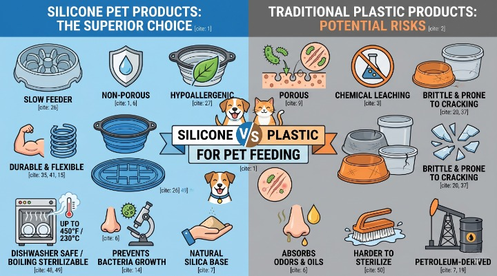 How to Clean and Sterilize Silicone Pet Products Easily？