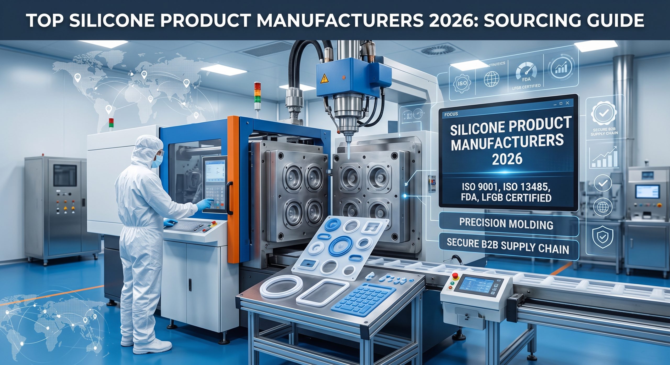 Top Silicone Product Manufacturers for 2026 Sourcing