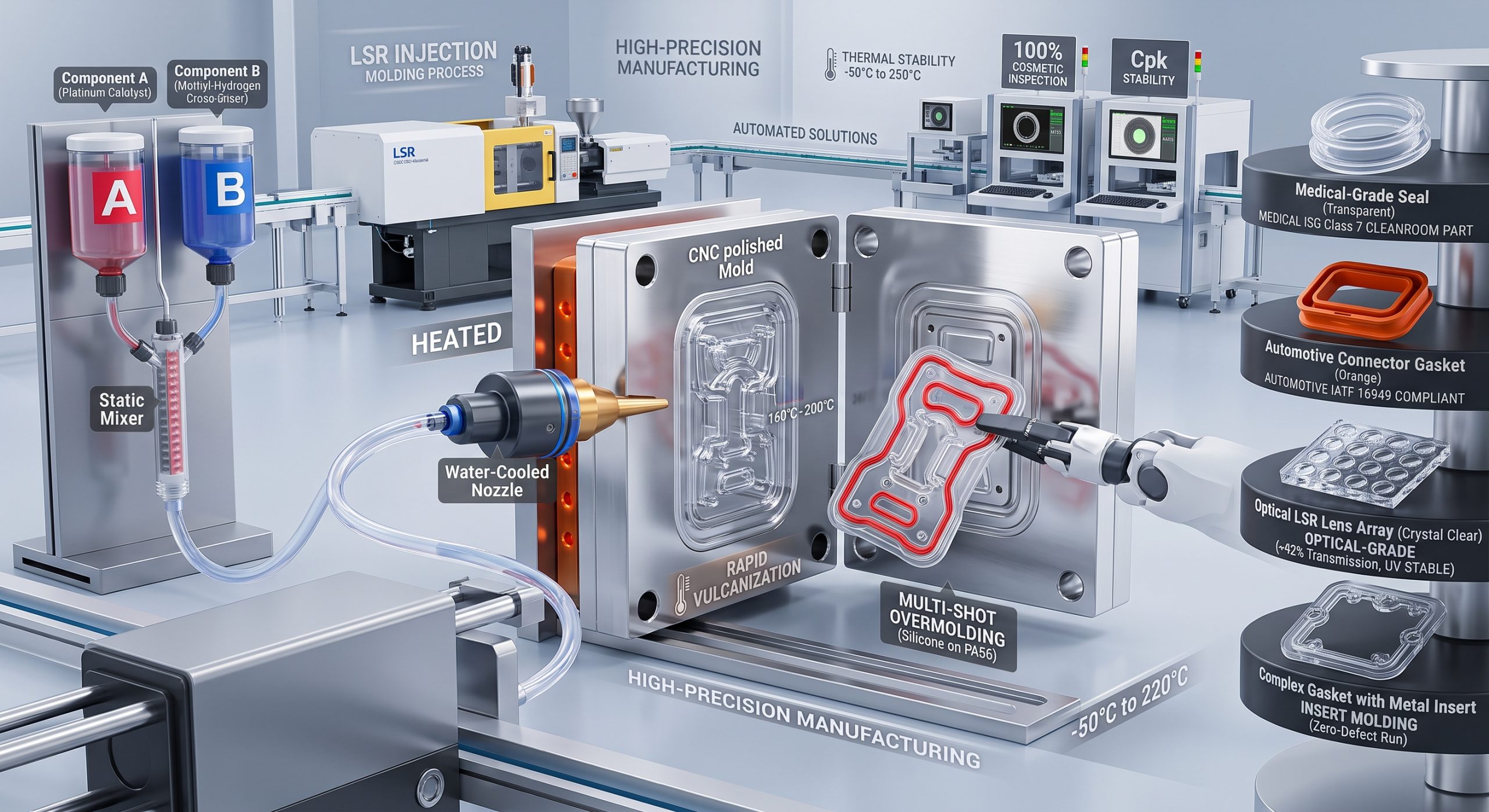 LSR Injection Molding: The Ultimate Guide for B2B Product Designers